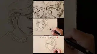 #shorts How to draw portraits | drawing portrait | portrait tutorial