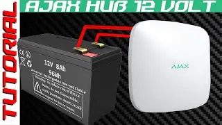 Antifurto a 12 volt ? TUTORIAL conversione Hub Ajax alimentazione DC