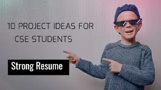 10 PROJECT IDEAS FOR CSE STUDENTS | BEGINNERS | #WEBSITE #projects #job #IT #placement