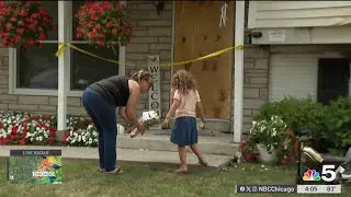 Neighbors grieve father and son killed in house fire in northwest suburb