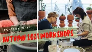 Sign Up for Autumn local clay pottery wheel workshops. 🇫🇮 dreijauskurssit,  🇸🇪 drejkurser.