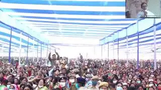 Public meeting at Ranaghat I রানাঘাটের জনসভায়।
