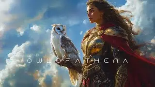 Owl Of Athena - Beautiful Ambient Music | Relaxing Ethereal Soundscape for Meditation - Visualizer