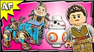Lego Star Wars Encounter on JAKKU 75148 Stop Motion Build Review