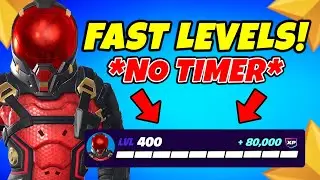 NO TIMER Fortnite AFK XP MAP To LEVEL UP FAST in CHAPTER 7!