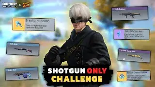 COD MOBILE SHOTGUN ONLY CHALLENGE 🔥 CALL OF DUTY MOBILE X STREETFIGHTER 
