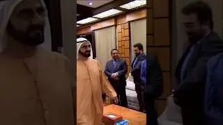 Sheikh Mohammed Bin Rashid Al Maktoum Meets Kerala Chief Minister Pinarayi Vijayan #faz3 #shorts