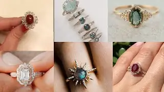 Simple and Trendy Ruby Ring Designs || By Beauty of Anything