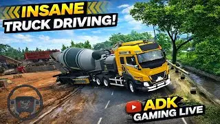 😱INSANE Jungle Off-Road Truck Driving | Bus Simulator Indonesia Offroad Map Mod | ADK Gaming Live |