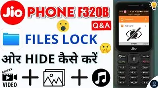 How To Hide Photos And Videos in Jio Phone