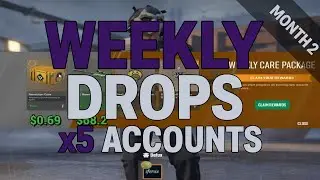 CS2 Weekly Drops Series &ndash; Month 2 (x5 Accounts!) | Can We Beat Last Month?