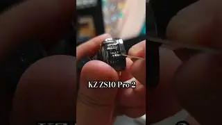 Kz Zs10 Pro 2 #iem #headphones #inearmonitors #sound #music #game #unboxing #pc #custom #tune