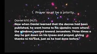 Prayer Our First Response