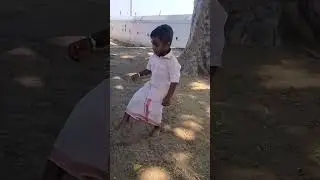 யுவா pongal celebration in village #cutebaby #cute #funny #comedy 
