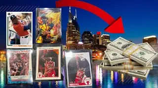 FIRST Time Grading Cards! GIANT Nashville Card Show March 2023