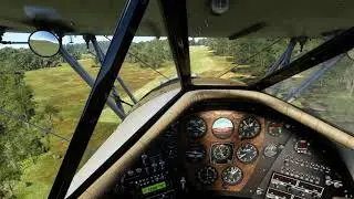 How to land in Carenado Waco YMF-5 (MSFS)
