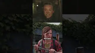 Ellie's Facial Expressions in The Last of Us Season 2 vs Game #thelastofuspart2 #tlou #thelastofus