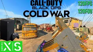 Cold War | Xbox Series X | 120FPS | 120FOV | 1440P | Gameplay | Nuketown
