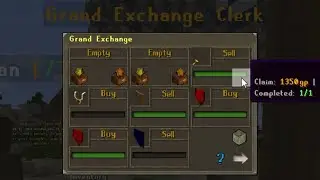 Minescape - How to use the GE | RuneScape in Minecraft Server | Buy & Sell on the GE in MineScape.me