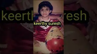 keerthy suresh childhood present States photo #tranding #viral @ndpv