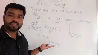 Diploma I-scheme passing कशी असते?Class test मध्ये किती marks ला पास होते?#msbte #diploma @BhiseSir