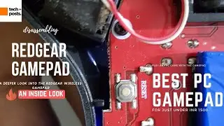 Repair Redgear Pro Wireless Gamepad | Hidden Vibrators | Motors | Battery | Reset Button