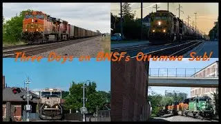 1 Hour of Action on BNSFs Ottumwa Sub!