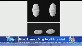 Blood Pressure Drug Recall Expanded