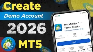 How to Open Demo Account in MetaTrader 5 | Metatrader 5 demo account mobile MT5 demo account create