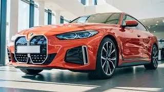 BMW i4 2026 in Salmon Color 🔥 Luxury Electric Coupe That Redefines Premium EVs