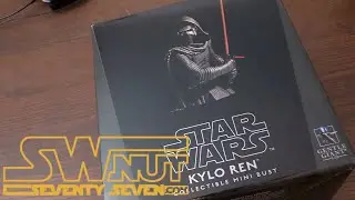 Check Out What I Won!  Gentle Giant Star Wars Kylo Ren Mini Bust - Starwarsnut77