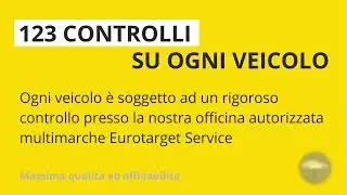 Presentazione Eurotarget Automobili | Tu al centro