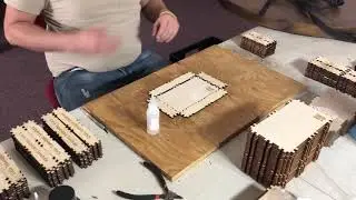Laser cut cigar Box