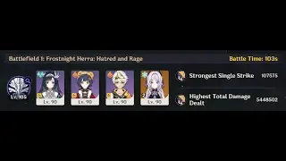 Genshin Stygian Onslaught 6.1 Fearless Herra - Lan Yan Melt ft. Xiangling