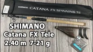 Спінінг Shimano Catana FX Tele 2.40m 7-21g (телескопічний)
