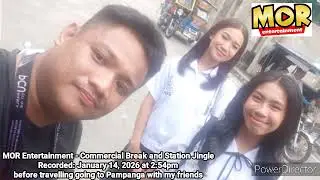 MOR Entertainment - Commercial Break and Station Jingle (January 14, 2026)