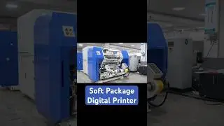 Soft package digital printing machine