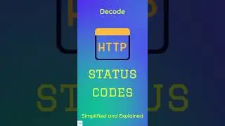 Understanding HTTP Status Codes in Seconds! #shorts #ytshorts # 