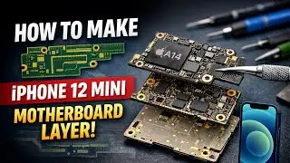 How to make  iphone 12 mini motherboard layer ||  iphone 12 के motherboard को कैसे जोड़े?