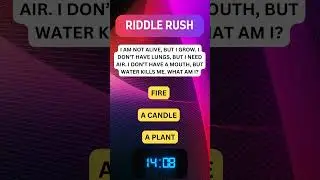 Solve This Riddle in 10 Seconds! ⏳ #quickriddle #timedchallenge