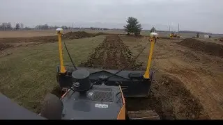 December dirt pushin: DIRT BIKE TRACK build in Central Indiana