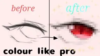 How to Color Eyes Like a Pro | Digital Art Tutorial