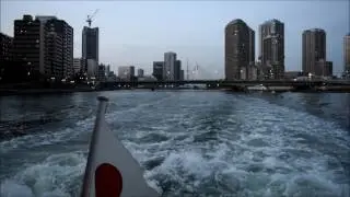 Tokyo Bay Cruise Asakusa to Hinode Pier 2017