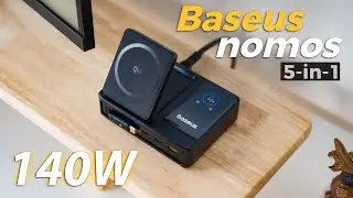 Baseus nomos 5-in-1 Desktop Charging Station Review: The Best Desktop Charger we used in 2025