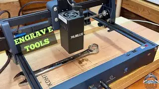 Best Way To Engrave Your Tools with WAINLUX 1064nm Laser Engraver