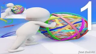 Rubber Ball Runner game android ios mobile gameplay