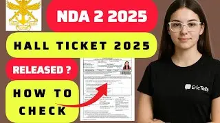 nda 2 admit card 2025 | nda 2 hall ticket 2025