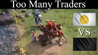 New Abbasid Trade goes hard | Age of Empires 4 - Japan vs. Abbasid