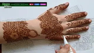 Stunning Arabic Mehendi Designs for Dulhan – Step-by-Step Tutorial | Heena by Rizvana
