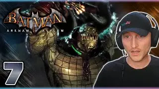 Killer Croc Boss Fight and Scarecrow Glitch ~ Batman Arkham Asylum Blind Playthrough ~ Part 7
